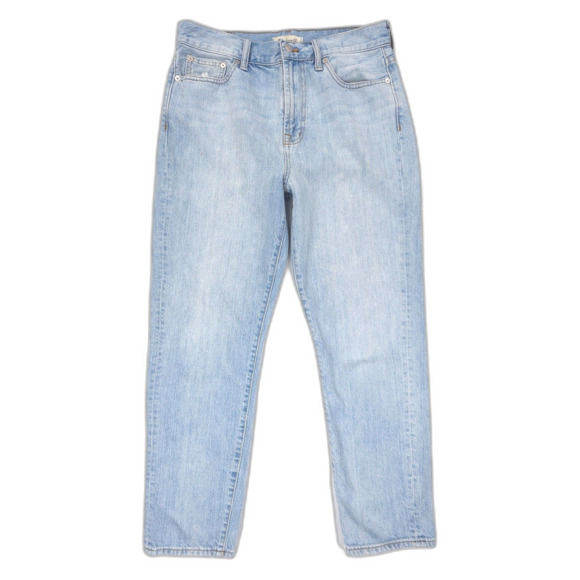 MADEWELL The Perfect Vintage Jean Fitzgerald Wash Light Denim Essential Minimal - Picture 1 of 9